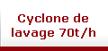 Cyclone de
lavage 70t/h