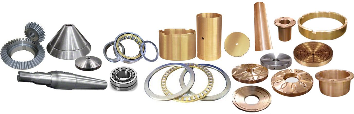 piece de rechange pour broyeur giratoire, � machoires et � percussion